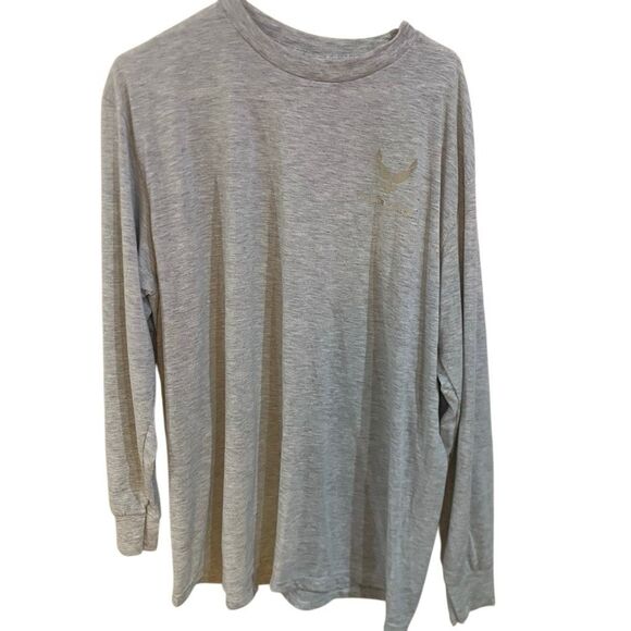 Soffe US AIR FORCE XL long sleeve graphic tshirt metallic shiny - Picture 5 of 5